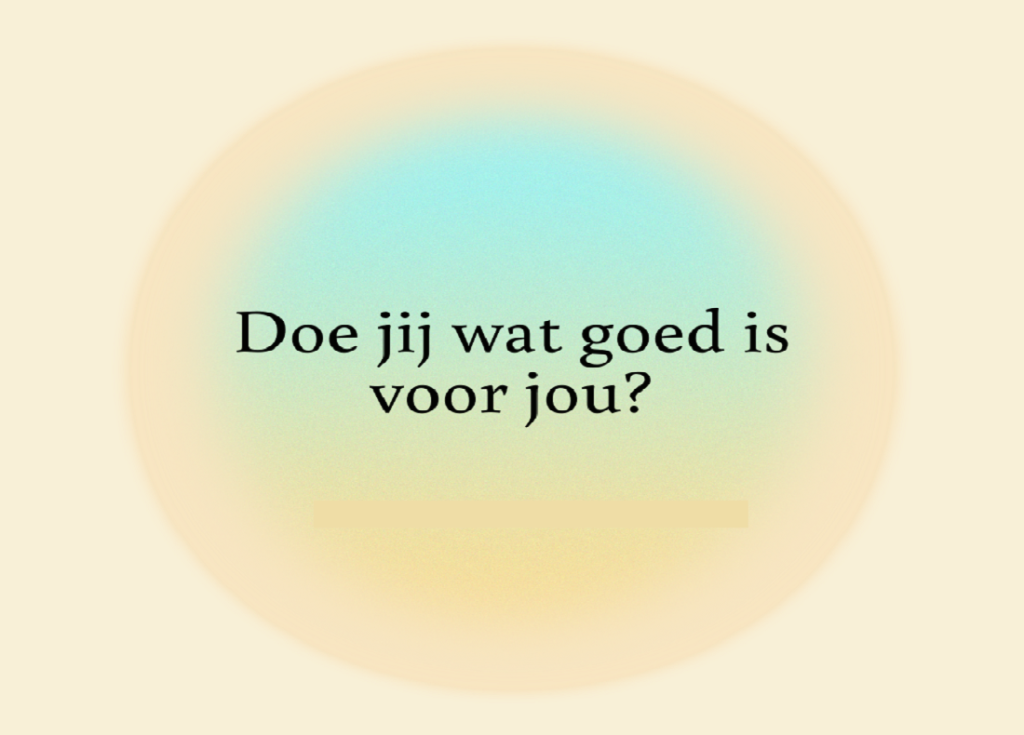 Doe jij wat goed is voor jou? PowerHypnose Dordrecht helpt bij HSP